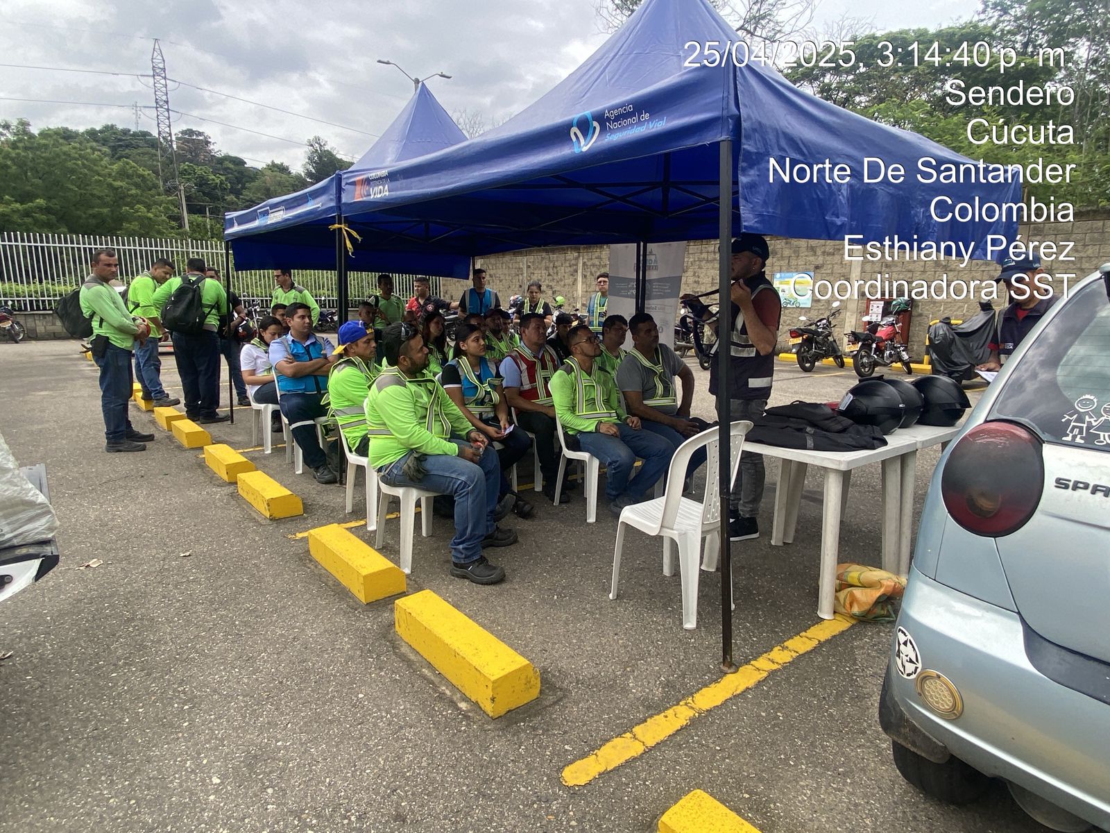 Evidencia de capacitación